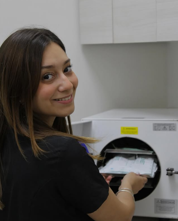 Advanced sterilization equipment at dental clinic Cancun